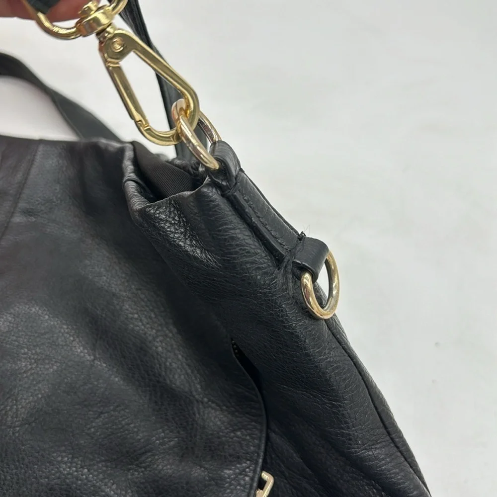 Coach Pebble Leather Shoulder Bag Large CP5163A